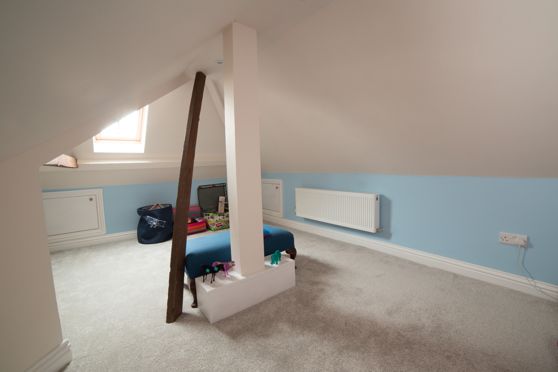 Rear dormer loft conversion playroom