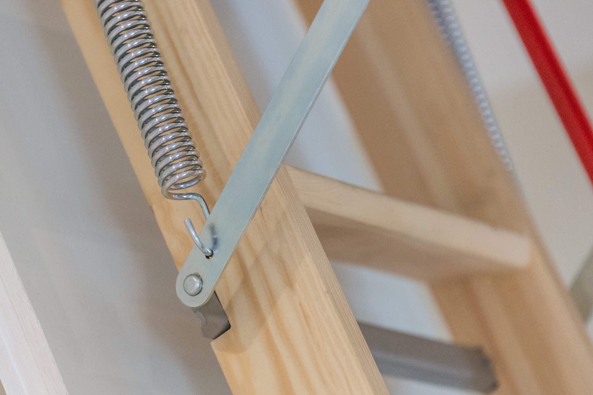 Timber loft access ladder windsor