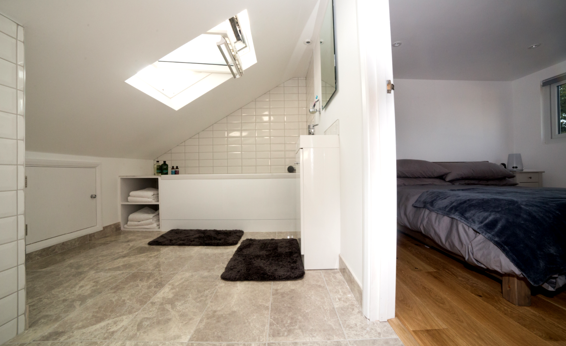Bedroom and ensuite bathroom loft conversion in Maidenhead