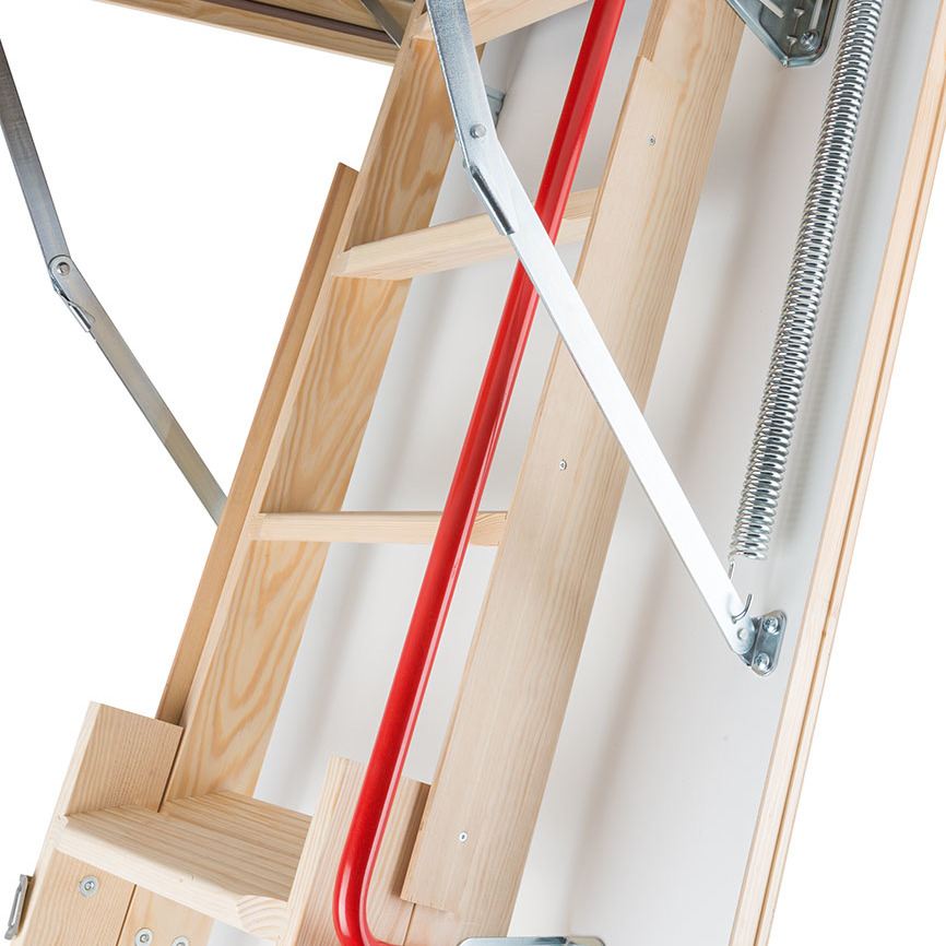 Fakro timber sliding loft access ladder windsor