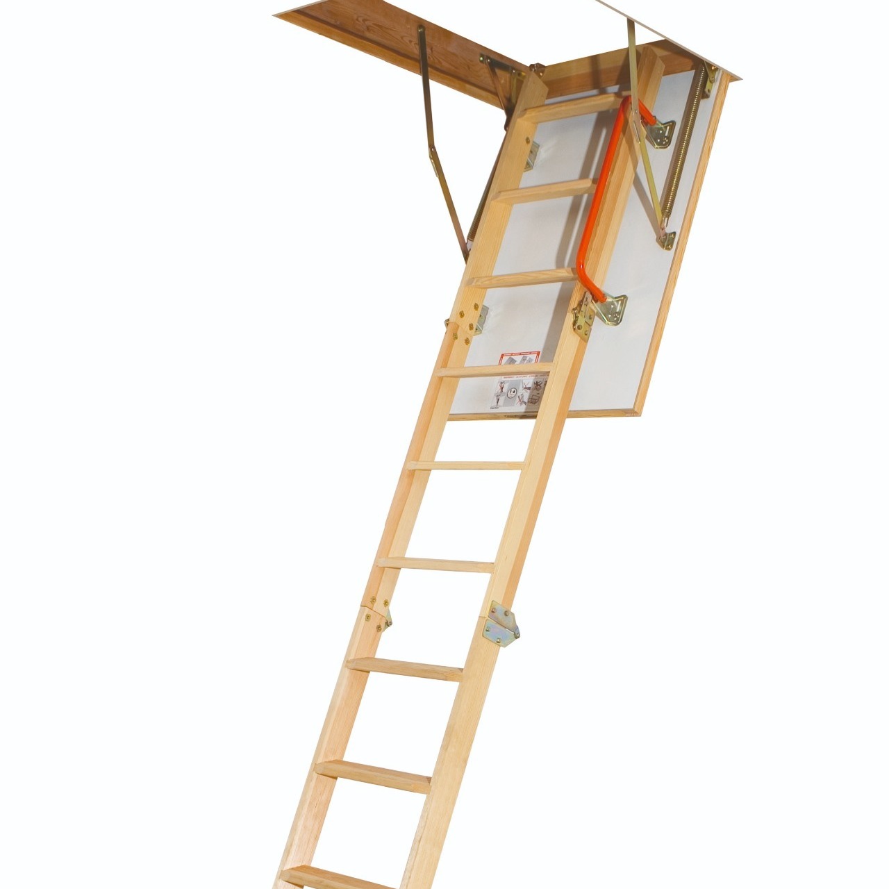 Fakro timber folding loft access ladder windsor